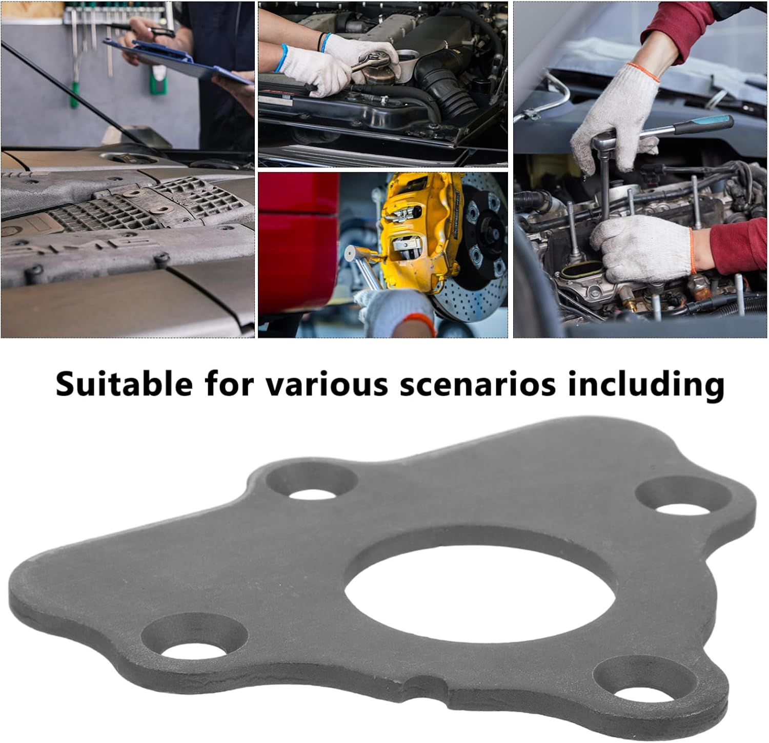 CLISPEED Camshaft Fixing Plate for Car Engine Thrust Plate Compatible Gen Iii Iv Includes Bolts Suitable for Automotive Driving Scenarios image number 3