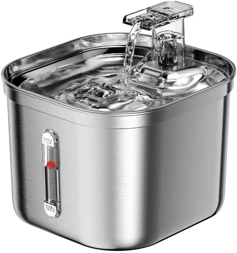 Cat Water Dispenser, Smart Induction Water Dispenser, Wireless, 304 Stainless Steel Cat Water Dispenser, Long-Lasting Battery Life image number 5