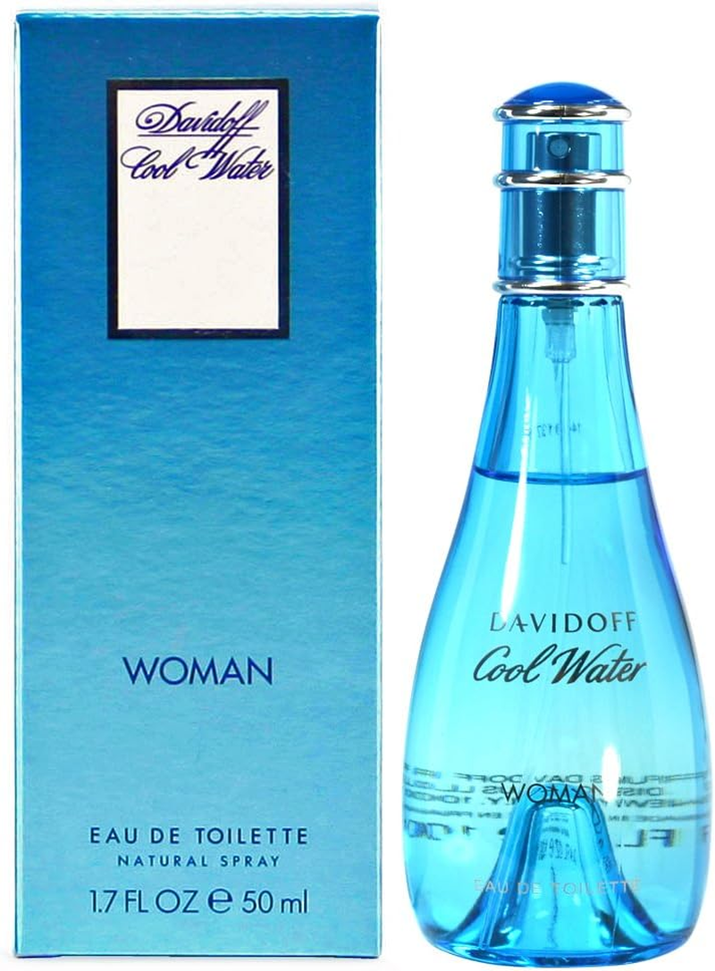 NEW Davidoff Spray Cool Water Eau De Toilette 50Ml/1.7Oz Fragrances