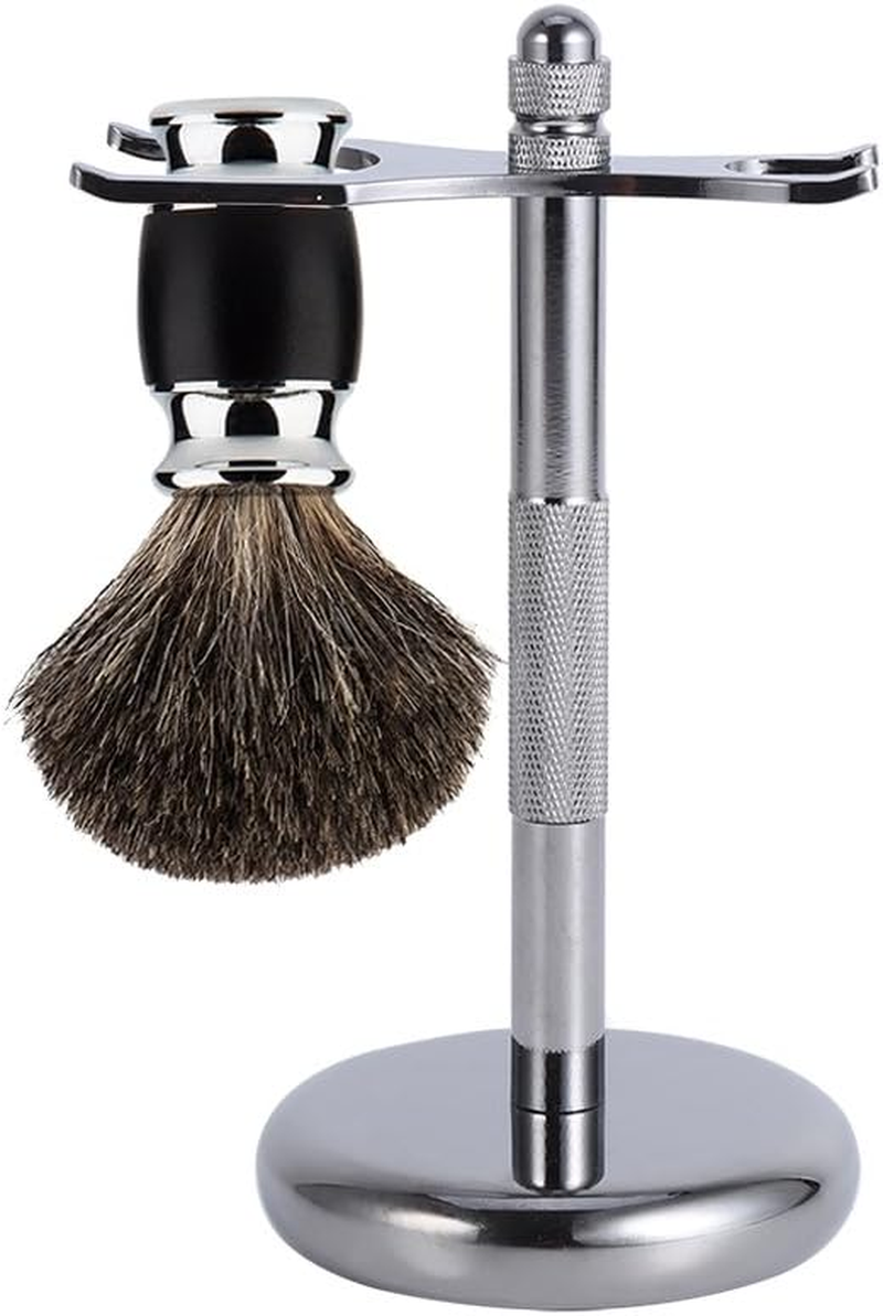 Shaving Tool Stand Razor Brushes Holder Rack Frame Alloy Fashionable 2# image number 4