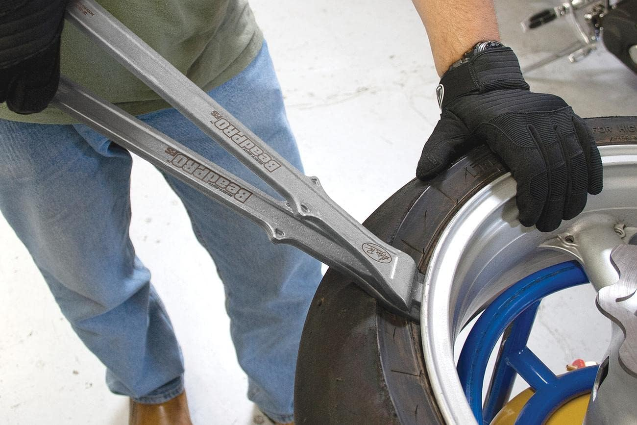 Motion Pro 08-0536 Beadpro Forged Steel Tire Bead Breaker and Lever Tool Set image number 1