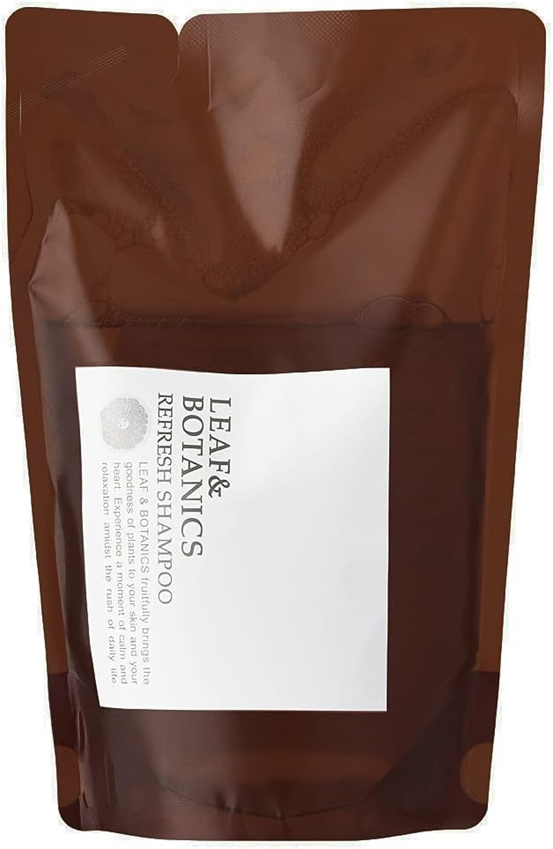 Leaf & Botanics Refreshing Shampoo Refill, 12.5 Fl Oz (370 Ml), Fresh image number 5