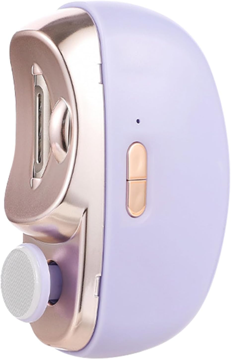 USB Nail Trimmer &ndash; Low Noise Fingernail Device, LED Grooming Clipper | Safe Nail Cutter File, Rechargeable Tool with Gentle Use Application, Adult-Friendly Setup, Home Care Scene