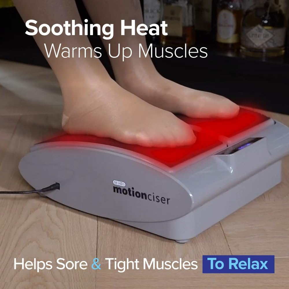 Dr Ho'S Motionciser Passive Exercise Machine with Massage & Soothing Heat, Walking Simulator, Helps Mobility and Strengthen Muscles, 10 Speeds, Wireless Remote