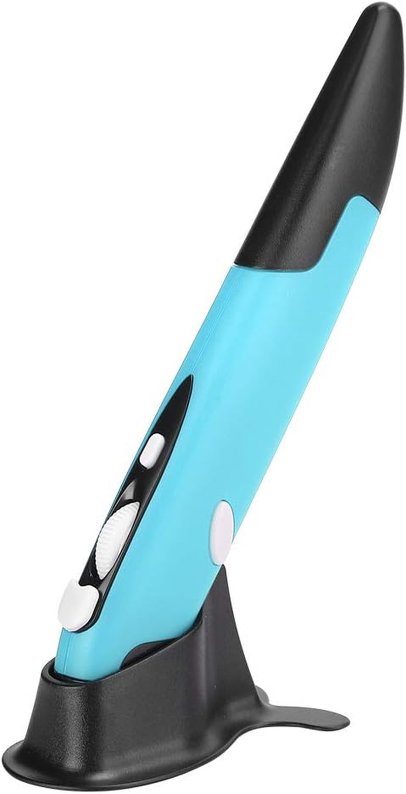 Ergonomic Mouse, USB Pen PC Parts Handwriting Mouse Pen Innovative Custom Vertical Mouse for Laptop, Computer(Red, PR-03)