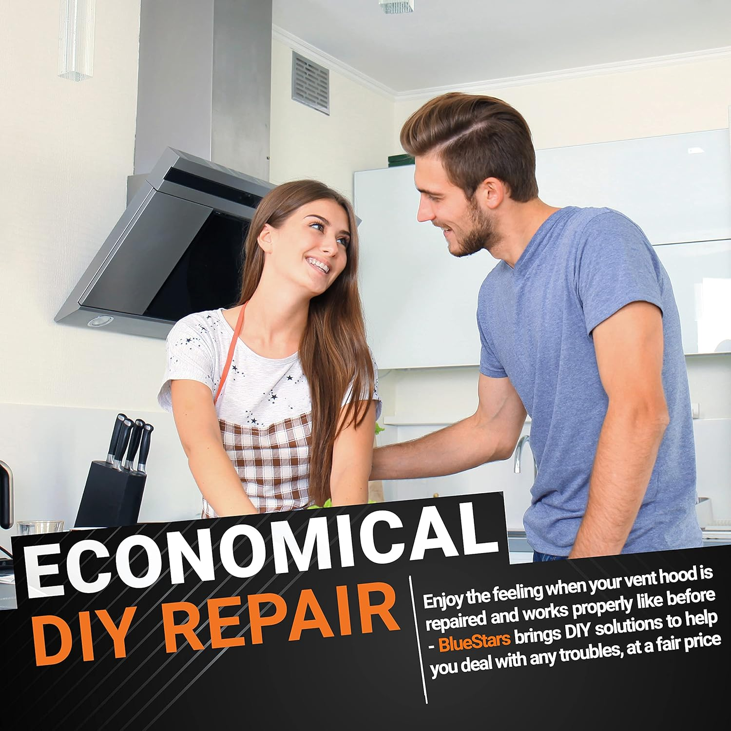 Bluestars Ultra Durable 4 Packs 811195 Ventilation Wolf Hood Knob Replacement Exact Fit for Sub-Zero Wolf - Replaces 805328 KIP5D44 5D44 B002MFNQ34 image number 5