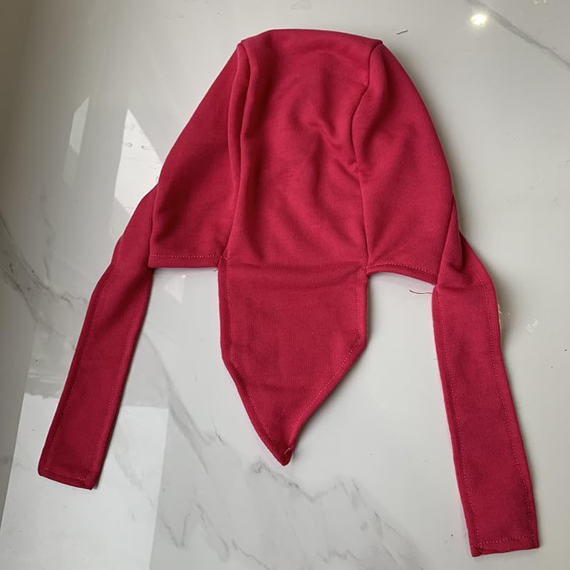 Sweat Wicking Cooling Beanie Helmet Liner Head Scarf, Head Wrap, Motorcycle, Cycling, Sports image number 4