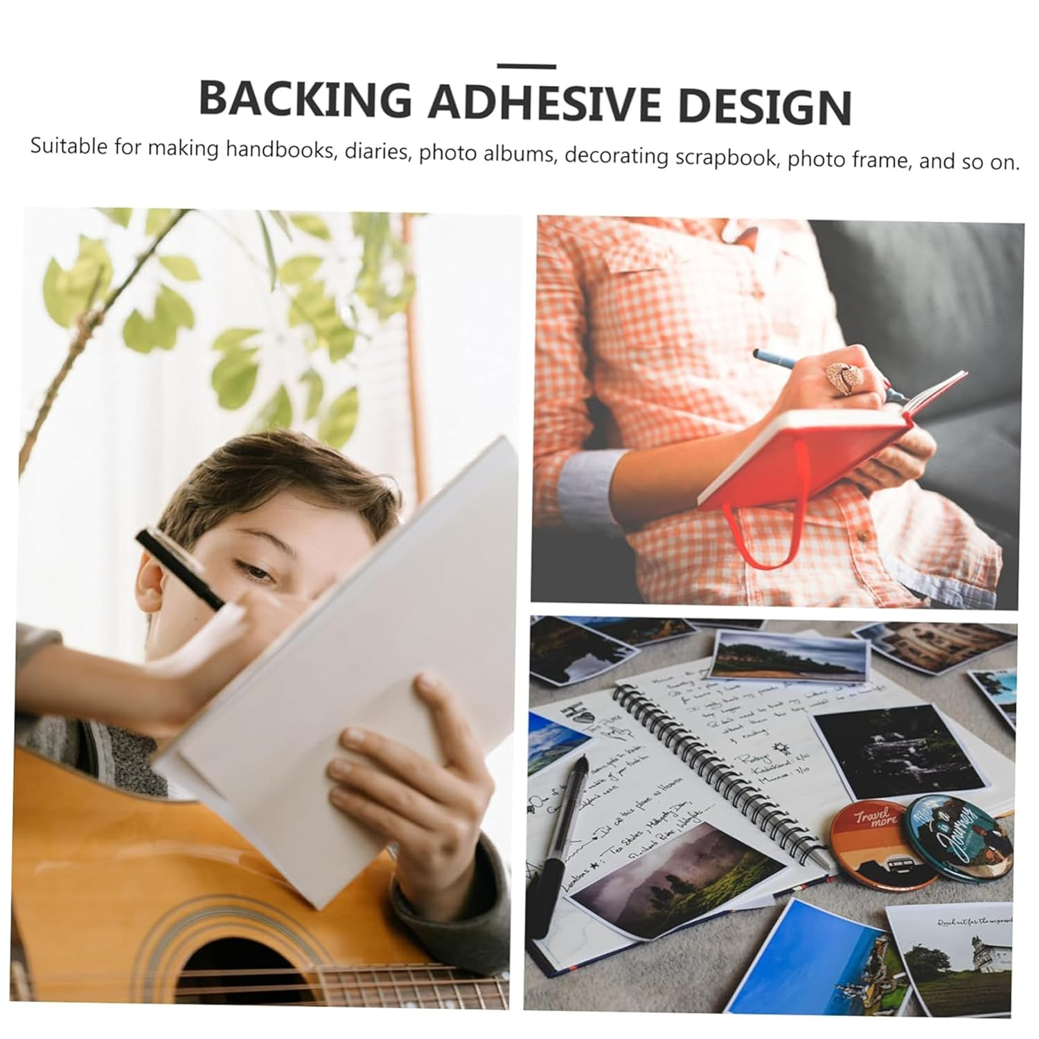 Decorative Washi Tape Set, 20 Rolls, Vintage Style for Crafts, Journals, Scrapbooks image number 1