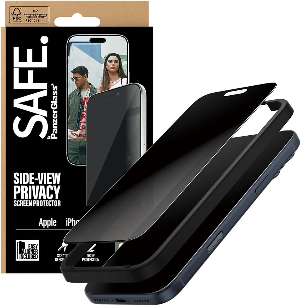 Iphone 17Promax SAFE. by Panzerglass Privacy Screen Protector UWF with Jig image number 1