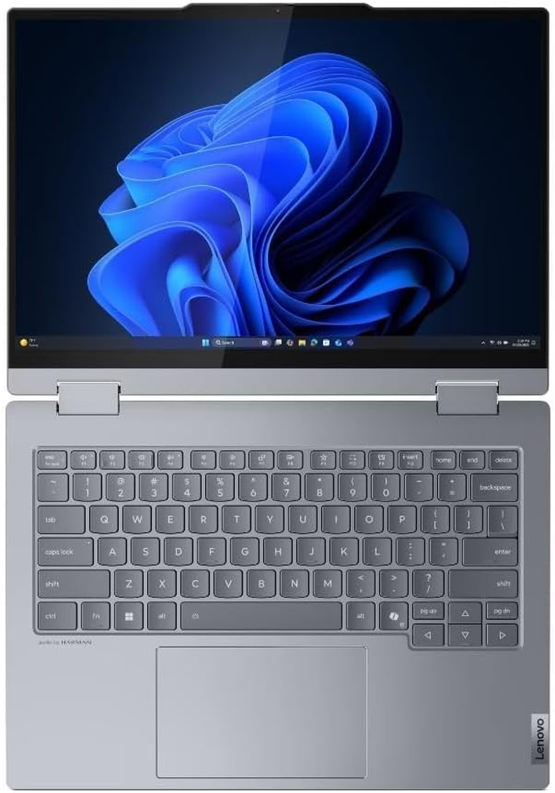 Lenovo Thinkbook 14 2-In-1 G5 14" WUXGA IPS Touch Screen Ultra 5 225U 16GB 512GB SSD AI Boost Wifi 6E Windows 11 Pro Laptop image number 1