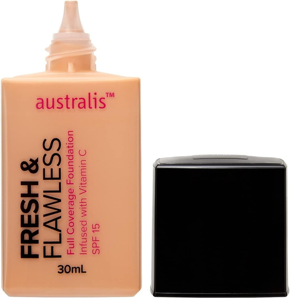 Australis Fresh & Flawless Full Coverage Foundation - Warm Sand