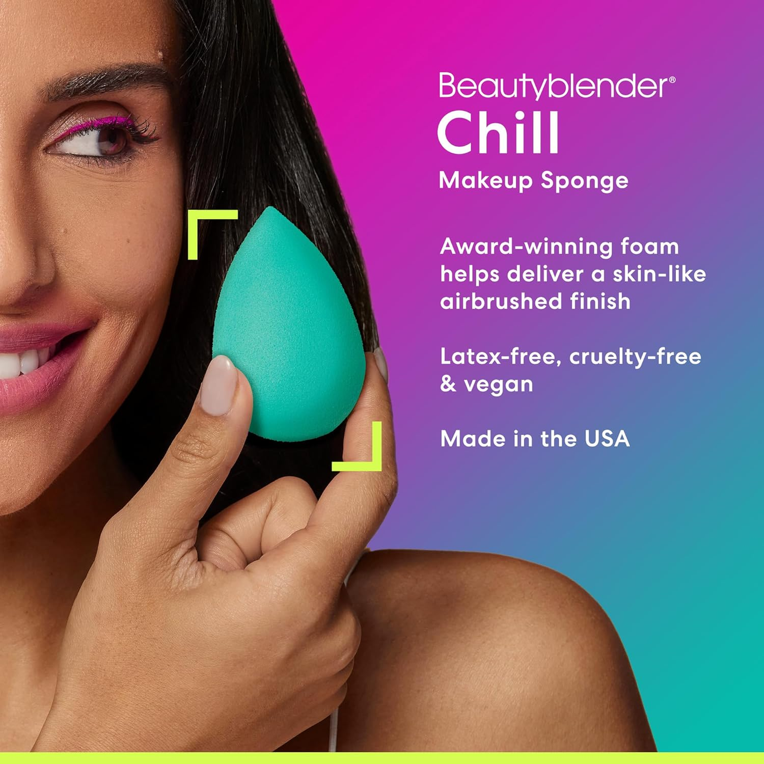 Beautyblender Classic Make up Sponge, Chill image number 4