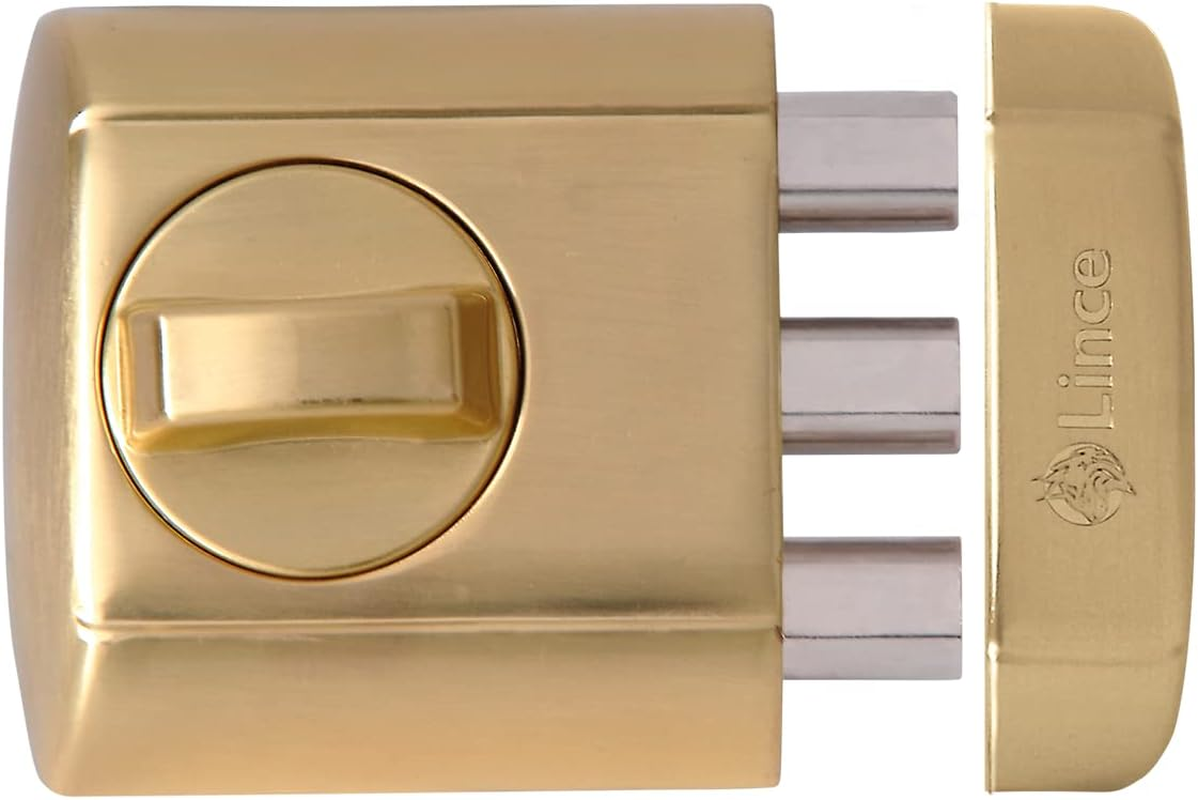 Lince 4930-Hl Supra Key Lock Brass Plated image number 2