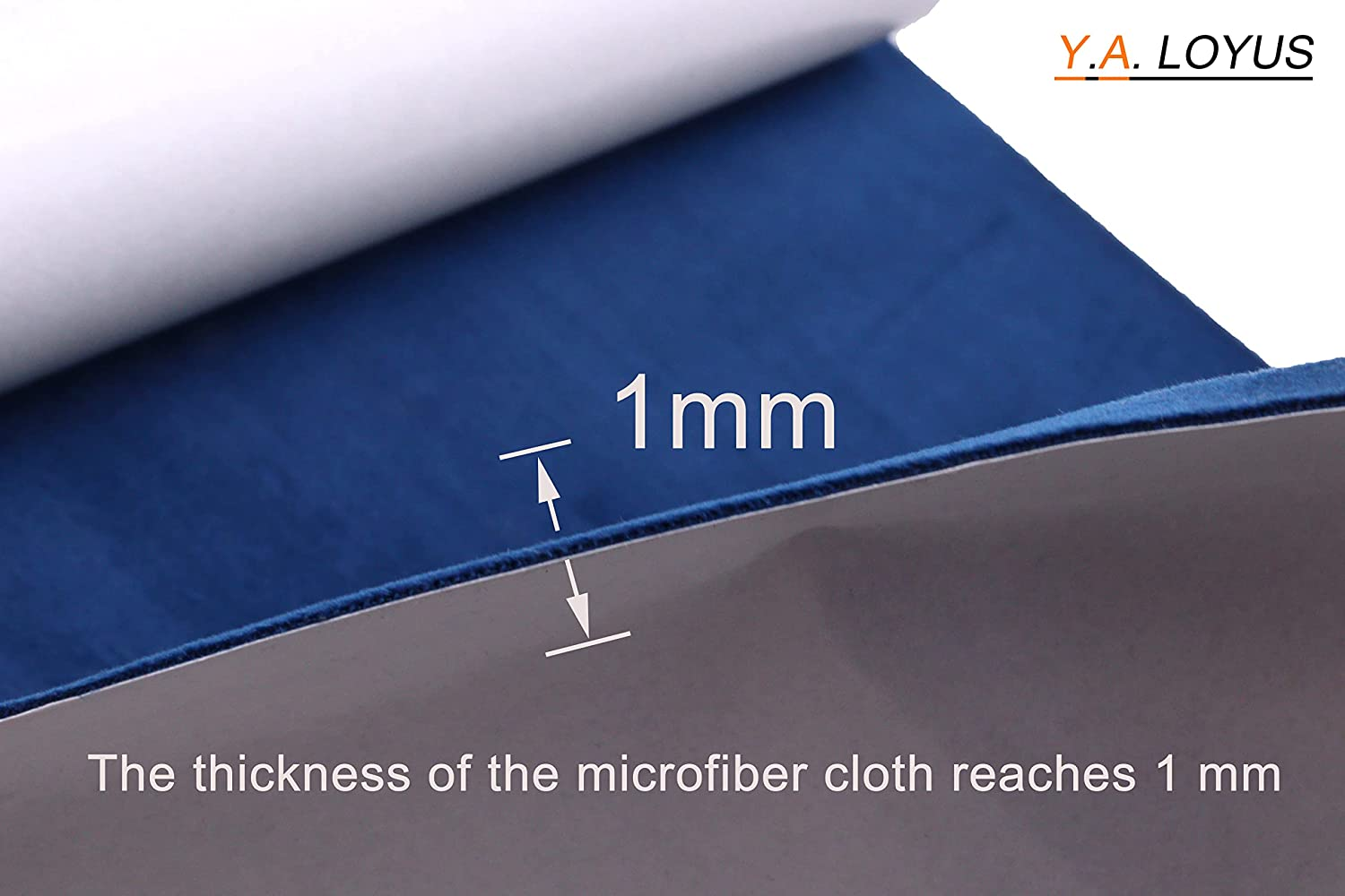 Y.A. LOTUS Black Microfiber Fabric Self-Adhesive Suede Look 16.5In X 59In, Premium Synthetic Leather - Stretch Film Fabric Perfect for Car Interior Decorate image number 6