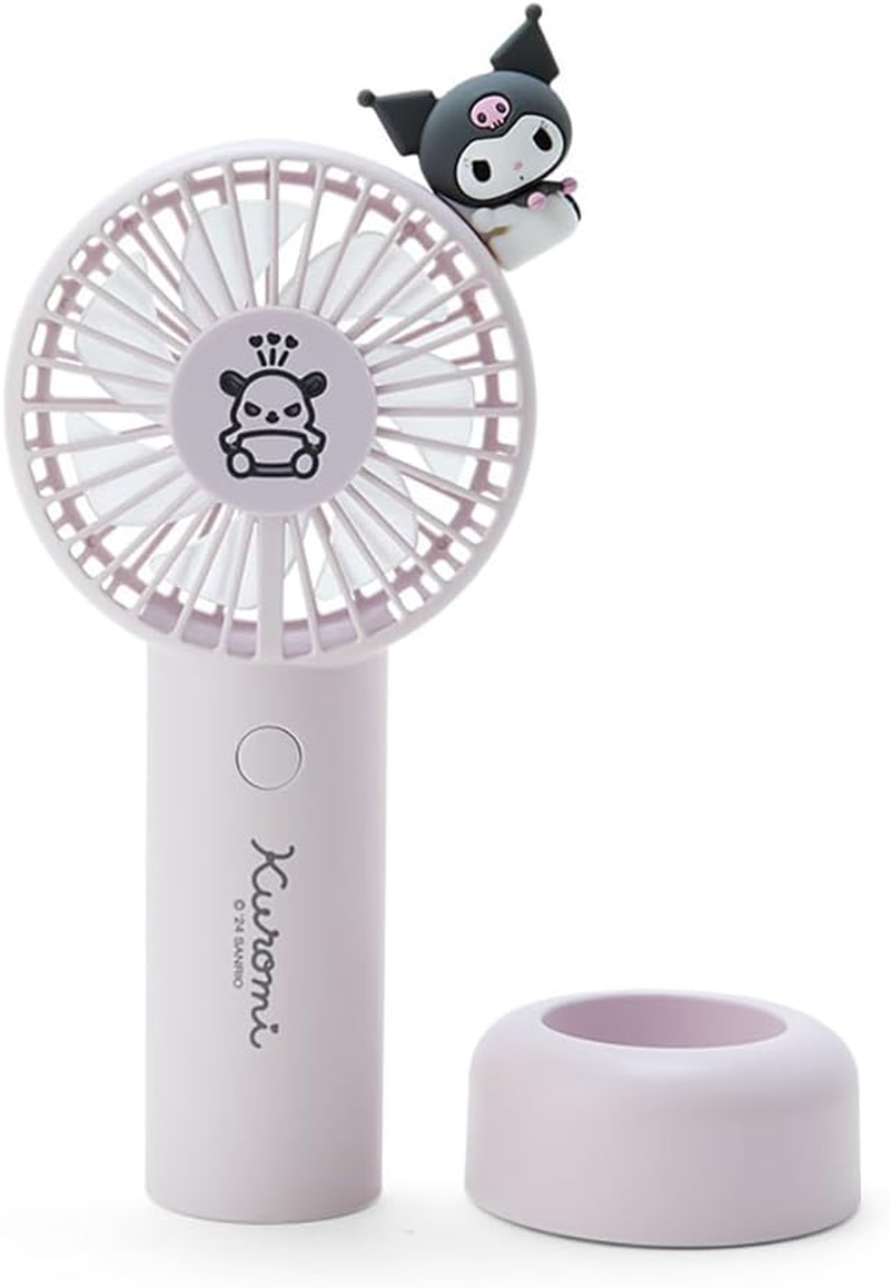 Sanrio Cinnamoroll 2-Way Fan, 7.1 X 3.9 X 1.6 Inches (18 X 10 X 4 Cm), Character