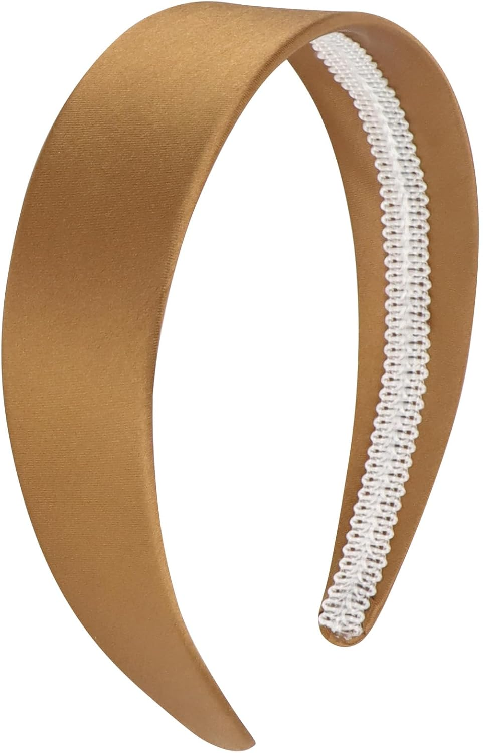 Wecoe Dark Purple Headband 1.6 Inch Wide Silk Satin Headband Women Non Slip Fashion Plain Head Band Solid Hair Band DIY Holiday Hair Accessories for Women Girls Diademas Para Mujer Gifts