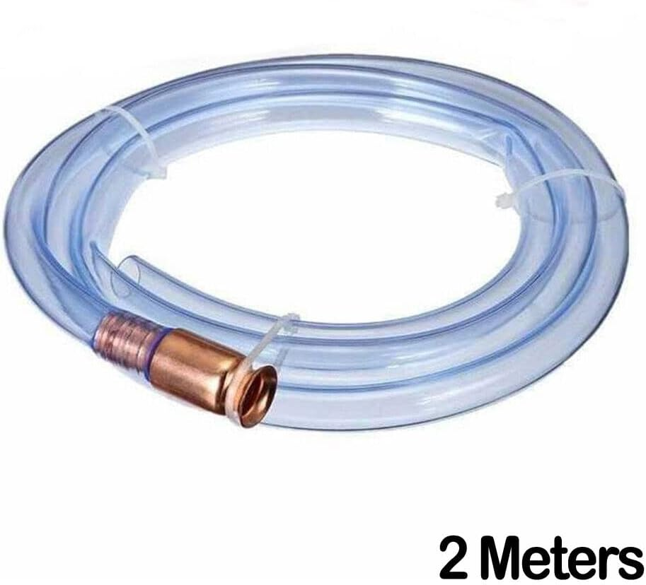 2M SELF Priming Copper Siphon Syphon JIGGLER Hose for Fuel Oil Water image number 6