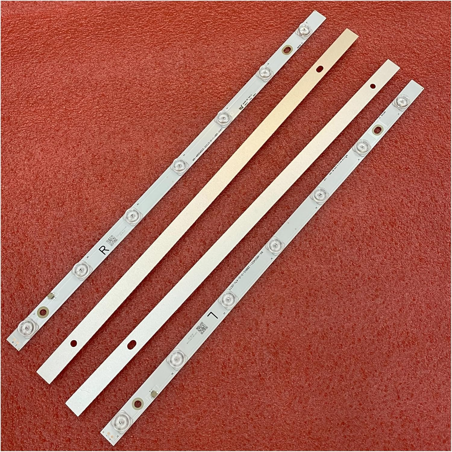 12 Pcs/Set for Pana-Sonic TX-48AS640B TX-48AX630B TX-48AX630E TX-48AXW634 480TV05 480TV06 V2 R L LED Backlight Strip image number 1