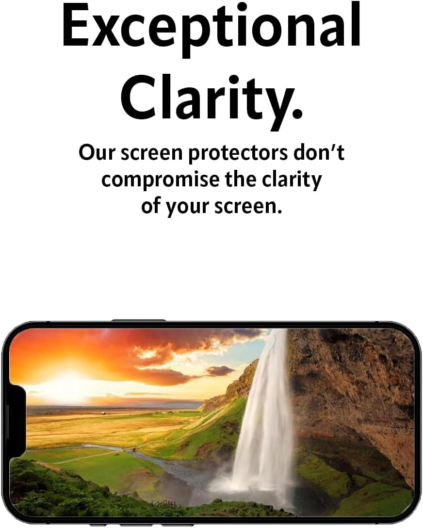 Nobs - Iphone XR/11 Tempered Glass Screen Protector, Australian Owned, 3 Pack, 9H Hardness Rating, Clear, Impact Resistant, Case Friendly, Bubble Free, Cleaning Kit Included image number 4