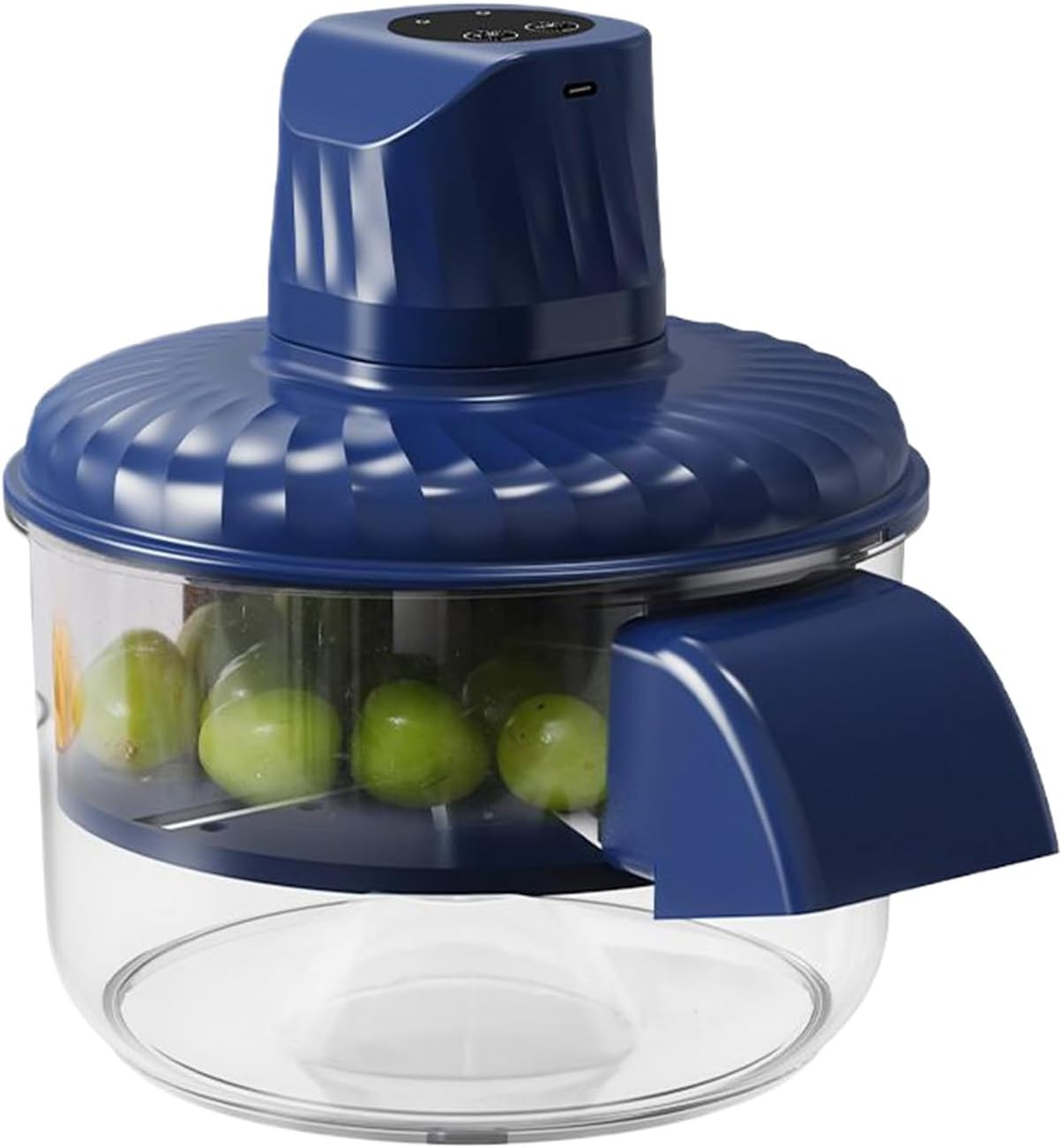 Electric Peeling Machine | Wireless Kitchen Skin Remover,Large Capacity Automatic Electric Garlic Peeler - for Vegetable Fruit Potato Grape Garlic Tomato Cactus Pomegranate image number 6