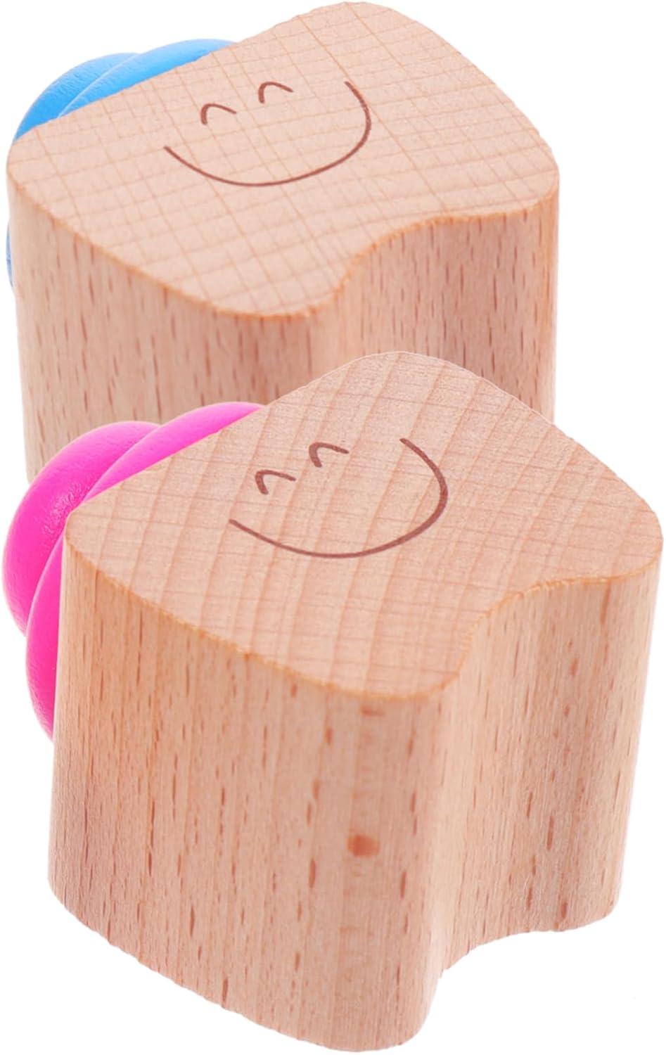 2Pcs Keep Your First Tooth Safe Wooden Tooth Keepsake Box for Boy Girl image number 6