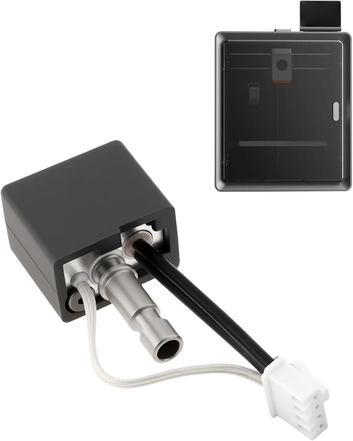 Emagtech 1 Set 3D Printer Accessories Hotend Cobra 0.4Mm Brass Nozzle Hot End Compatible with Kobra S1 Compatible with Cobra S1 47X16X19.5Mm image number 3