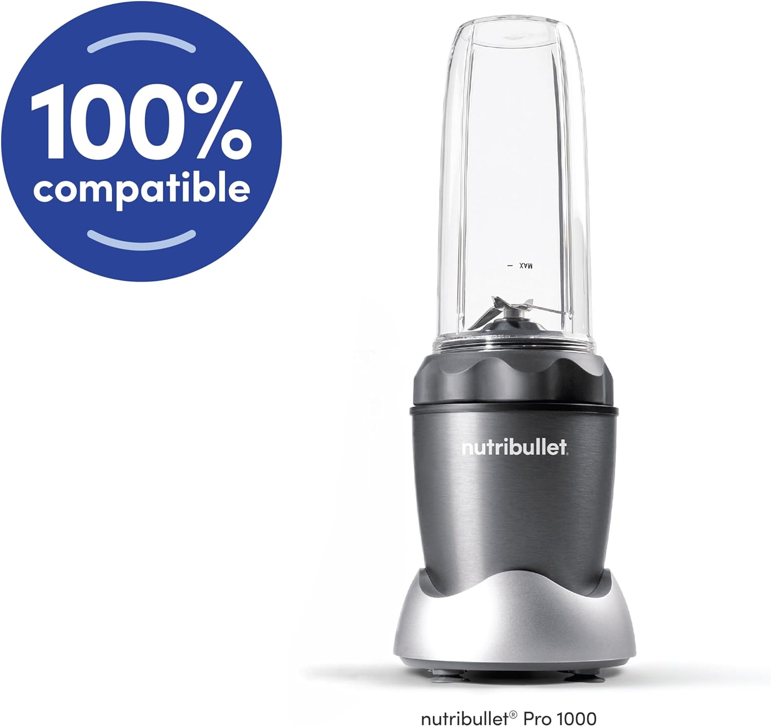 Nutribullet ANBEZ-BA001 Easy Twist Blade.5 Lbs, Black/Stainless Steel image number 1