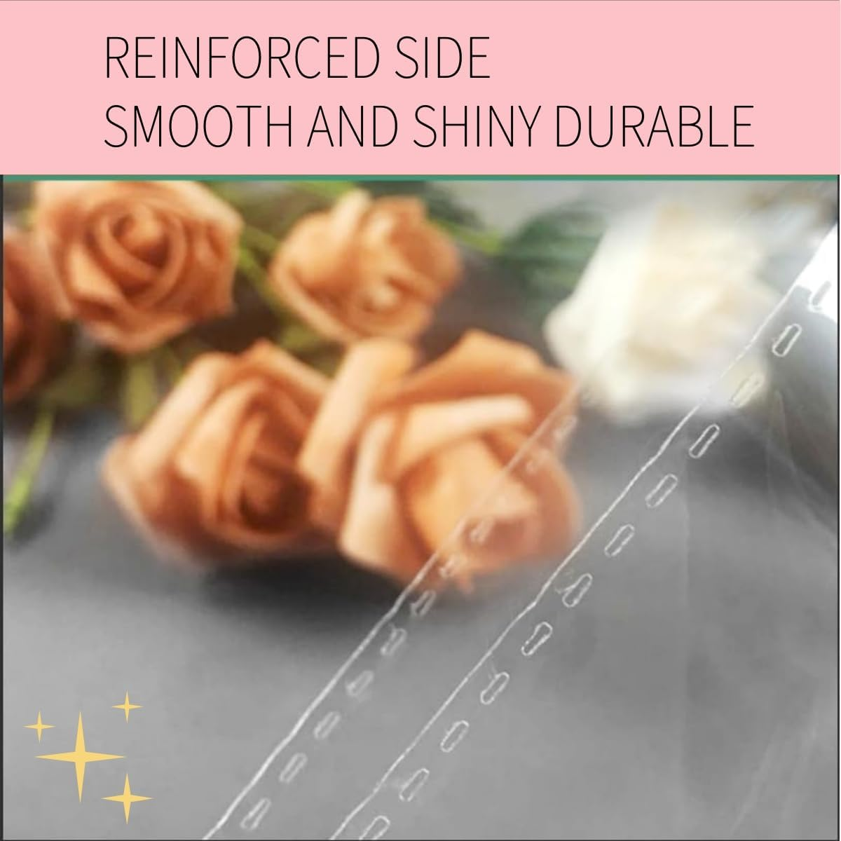 Wujzkisster 200 Pcs Clear Self Sealing Cellophane Bags 5X7 Inches Resealable Plastic Poly for Packaging Treats Gifts Candy Bread Etc (13 X18)