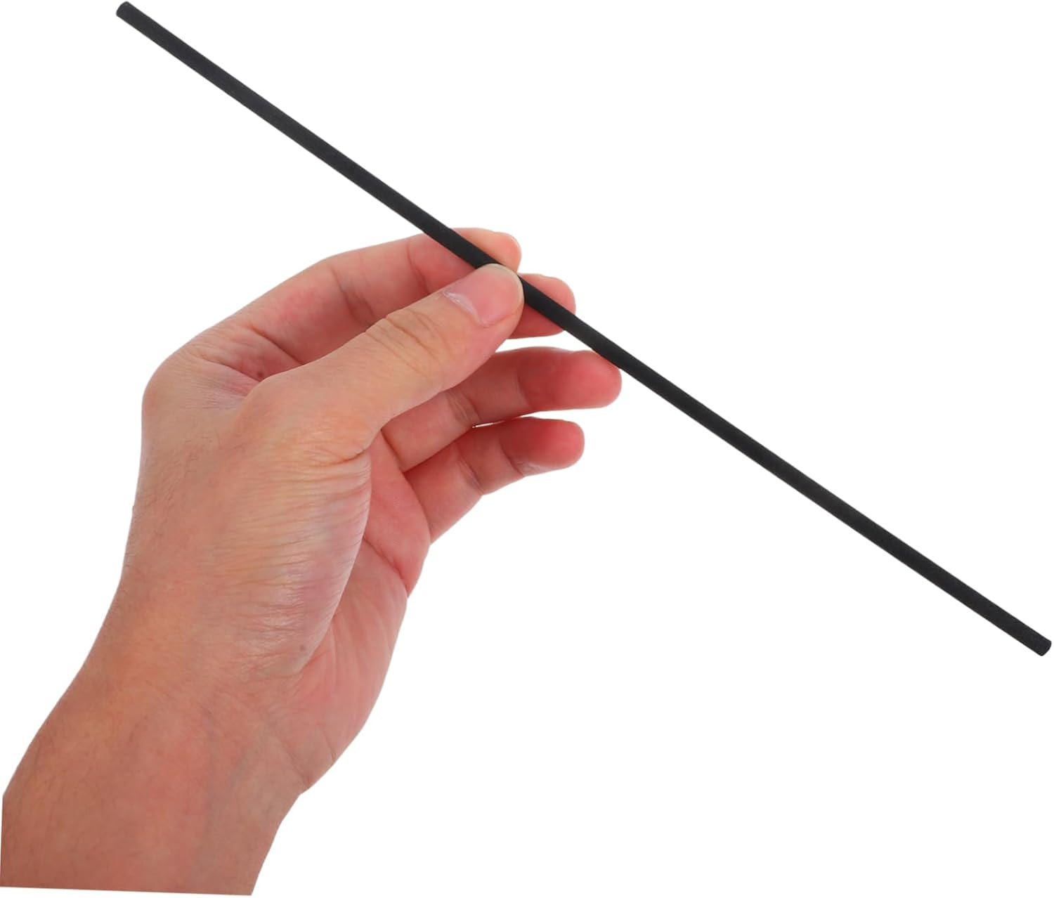 FOMIYES 50Pcs Black 4Mm Fiber Essential Oil Diffuser Sticks Aromatherapy Reed Diffuser Wood Sticks for Air Freshener and Relaxing Aroma at Home or Office image number 4