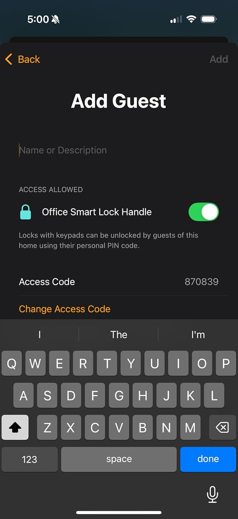 Smartsetup Matter over Thread Smart Lock Handle, App & Voice Control, Thread, Works with Homekit, Alexa, Google Home, Smartthings, 100% Privacy image number 3