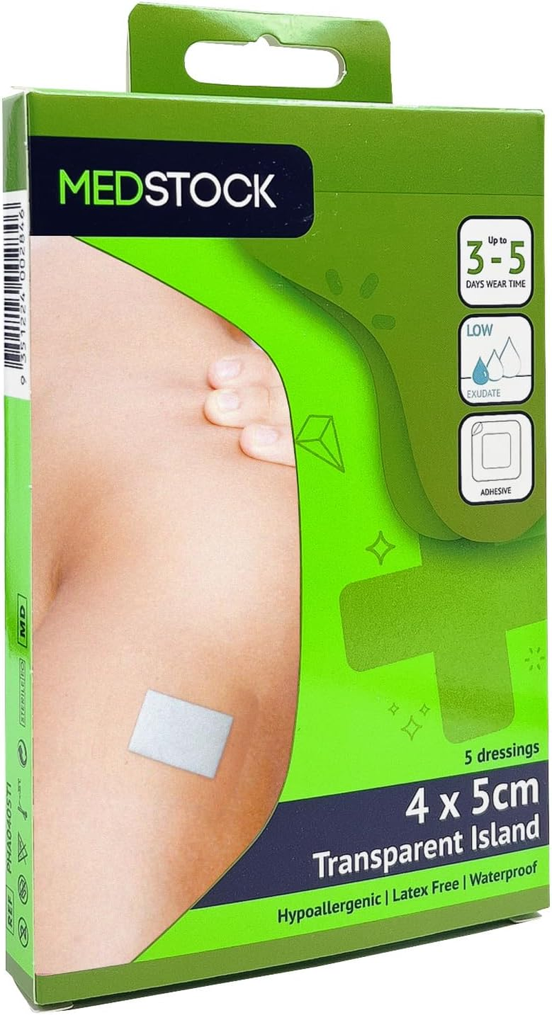 MEDSTOCK Transparent Island Multipack - 4Cm X 5Cm - 5Pcs image number 3