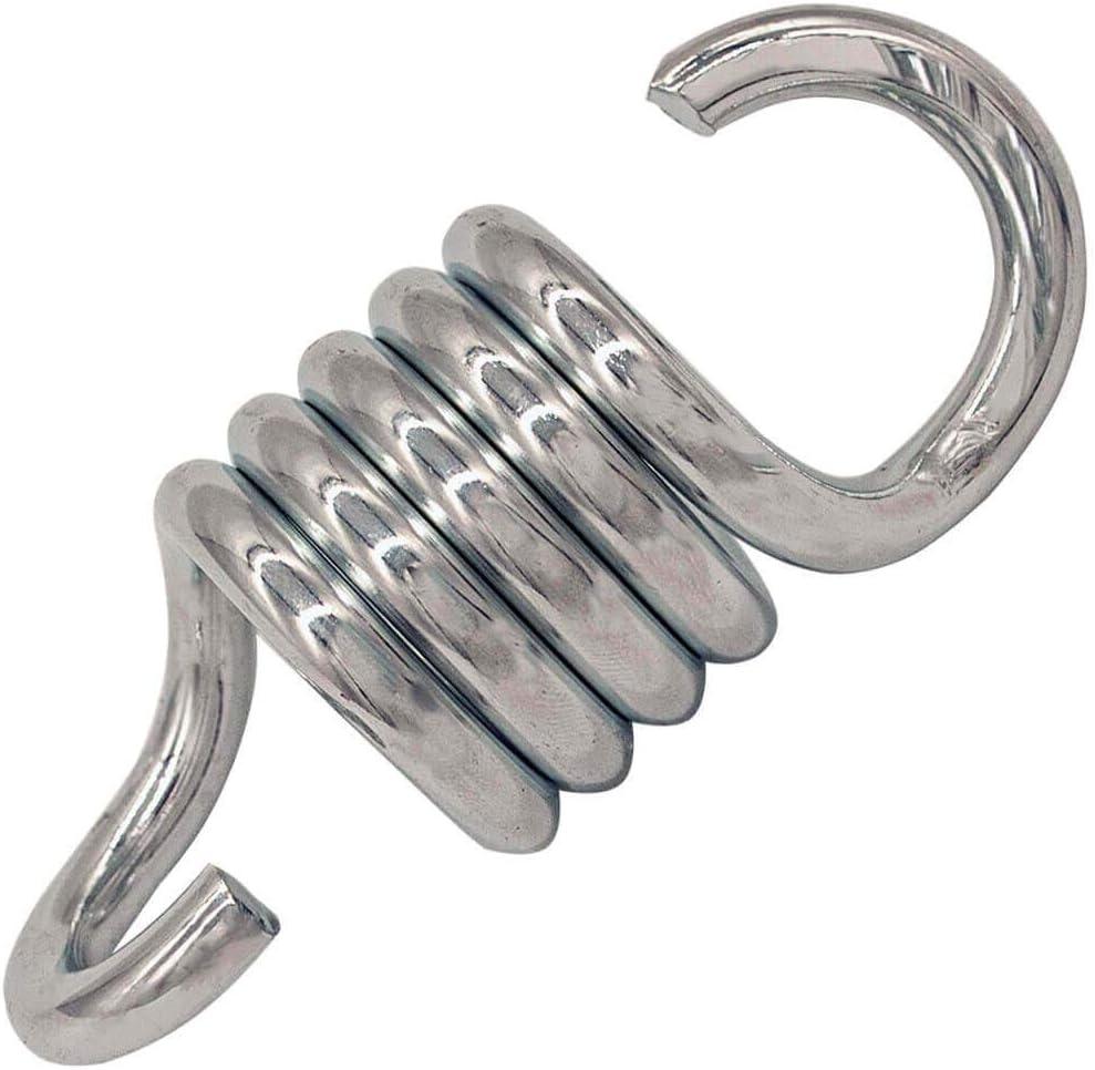 Hammock Chairs Porch Swing Spring - 600Lbs Heavy Duty Suspension Swing Hangers Ceiling Mount Porch Swings (One Piece 600Lbs)