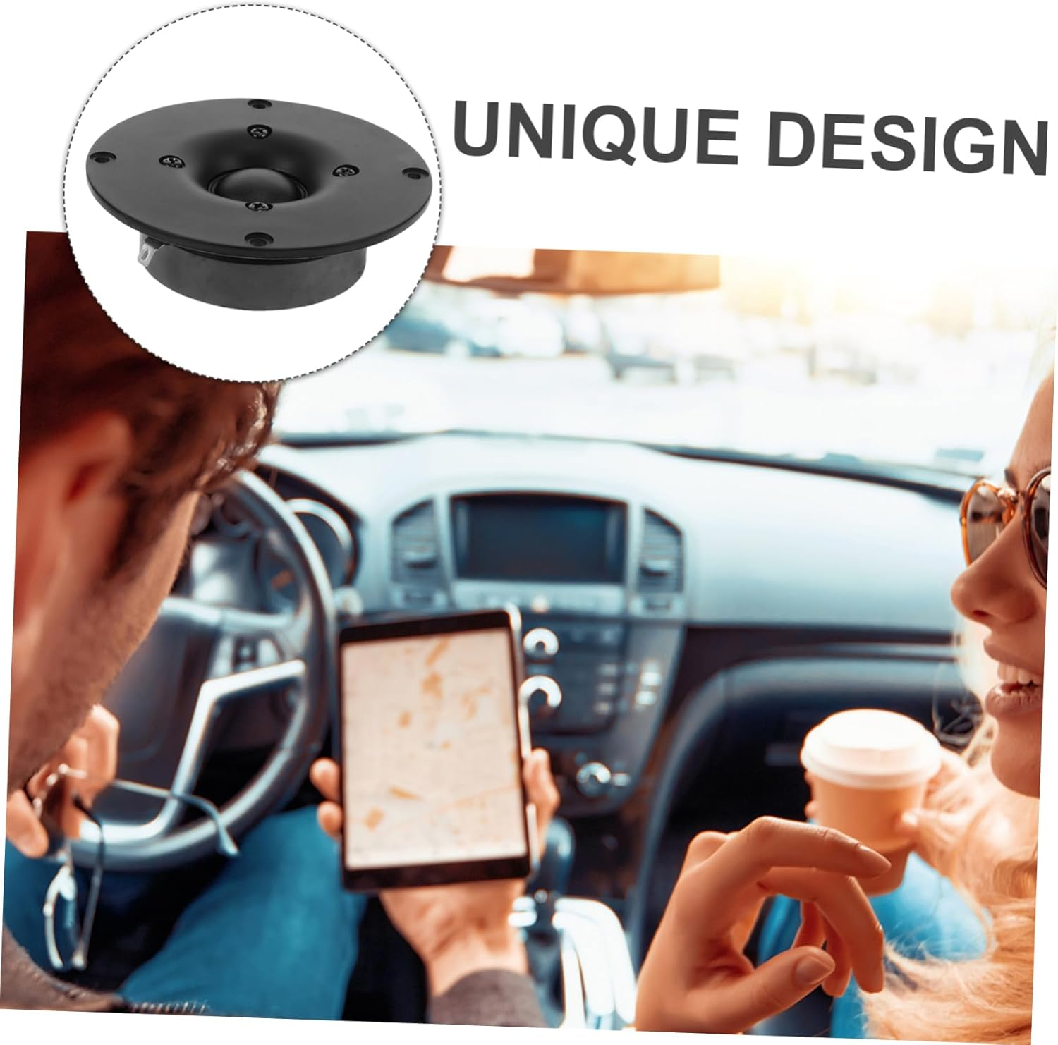 Full Range Car Audio Speaker Kit Car Tweeter High Fidelity Sound Easy Install Fit image number 4