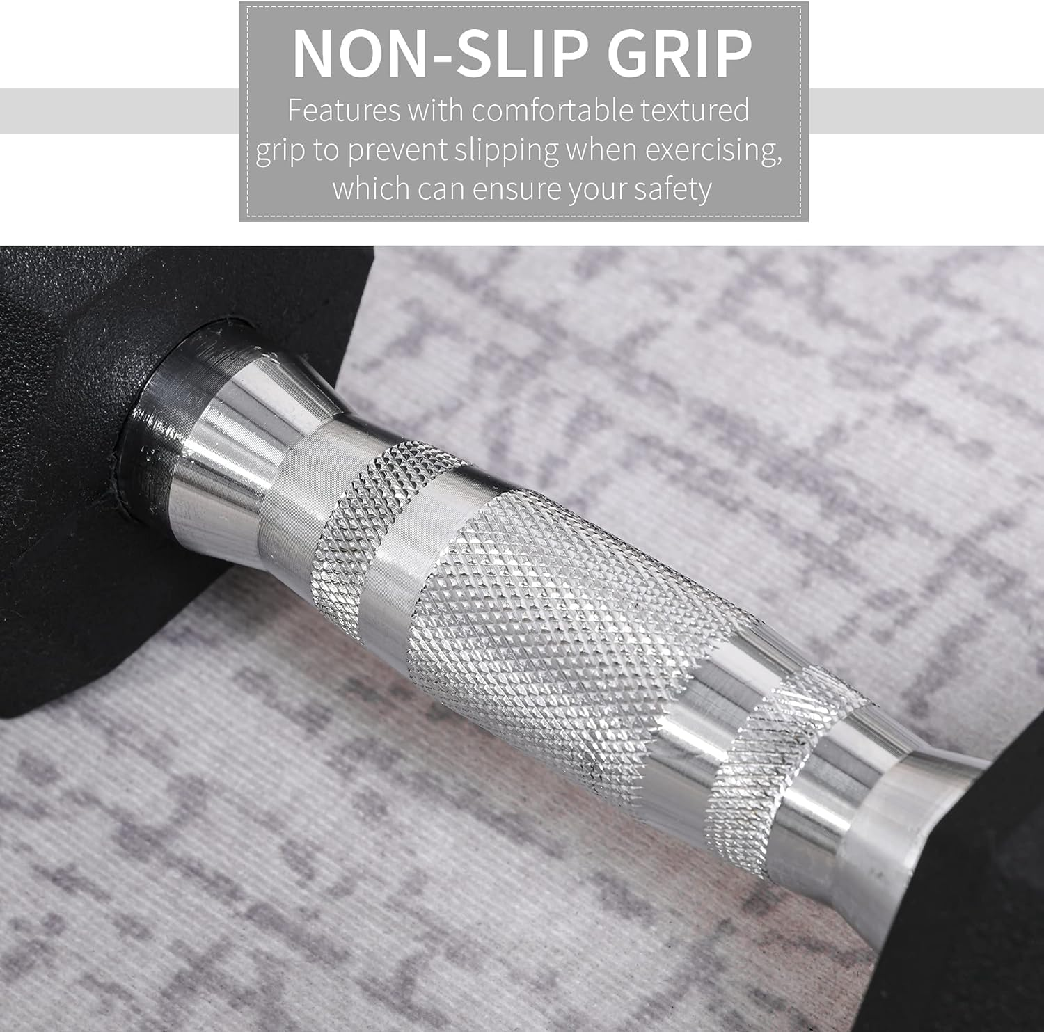 Kingkong Fitness Premium Rubber Hex Dumbbells 2 X 10 Kg image number 4