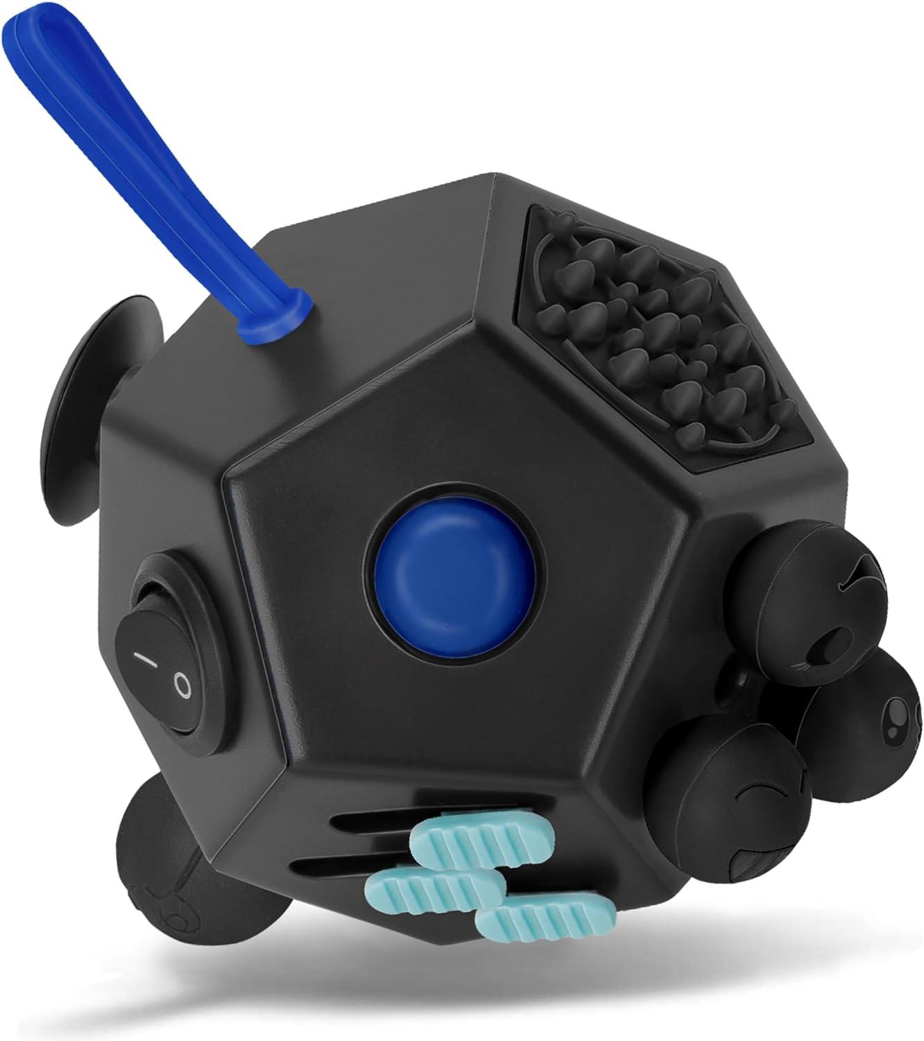 Milifox 12 Sided Fidget Cube - Fidget Cube Toy for Adults & Kids