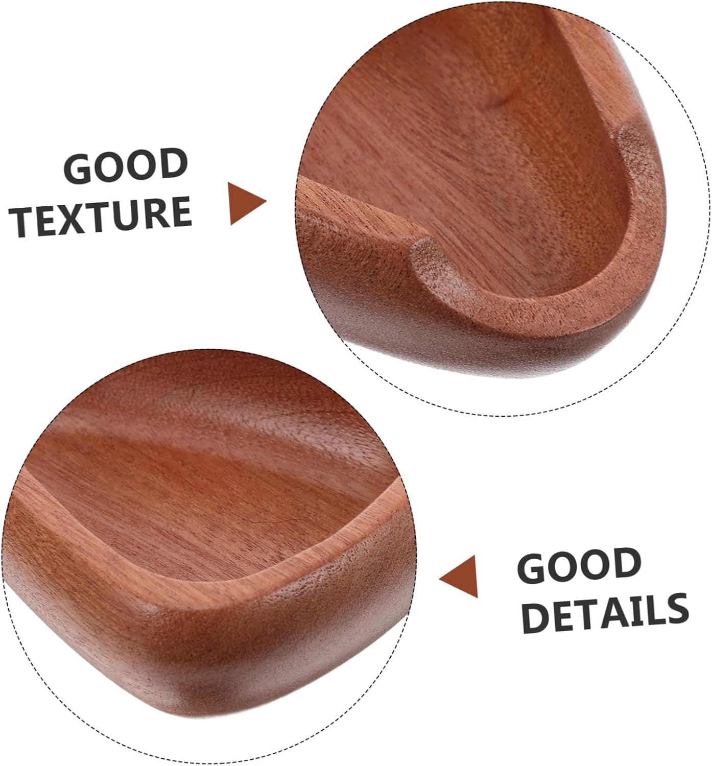 LIFKICH Wooden Coffee Bean Measuring Bowl with Anti-Static Spray Bottle Set Small Espresso Dosing Tray for Home Cafe and Office Natural Walnut Coffee Scoop for Precise Brewing image number 4