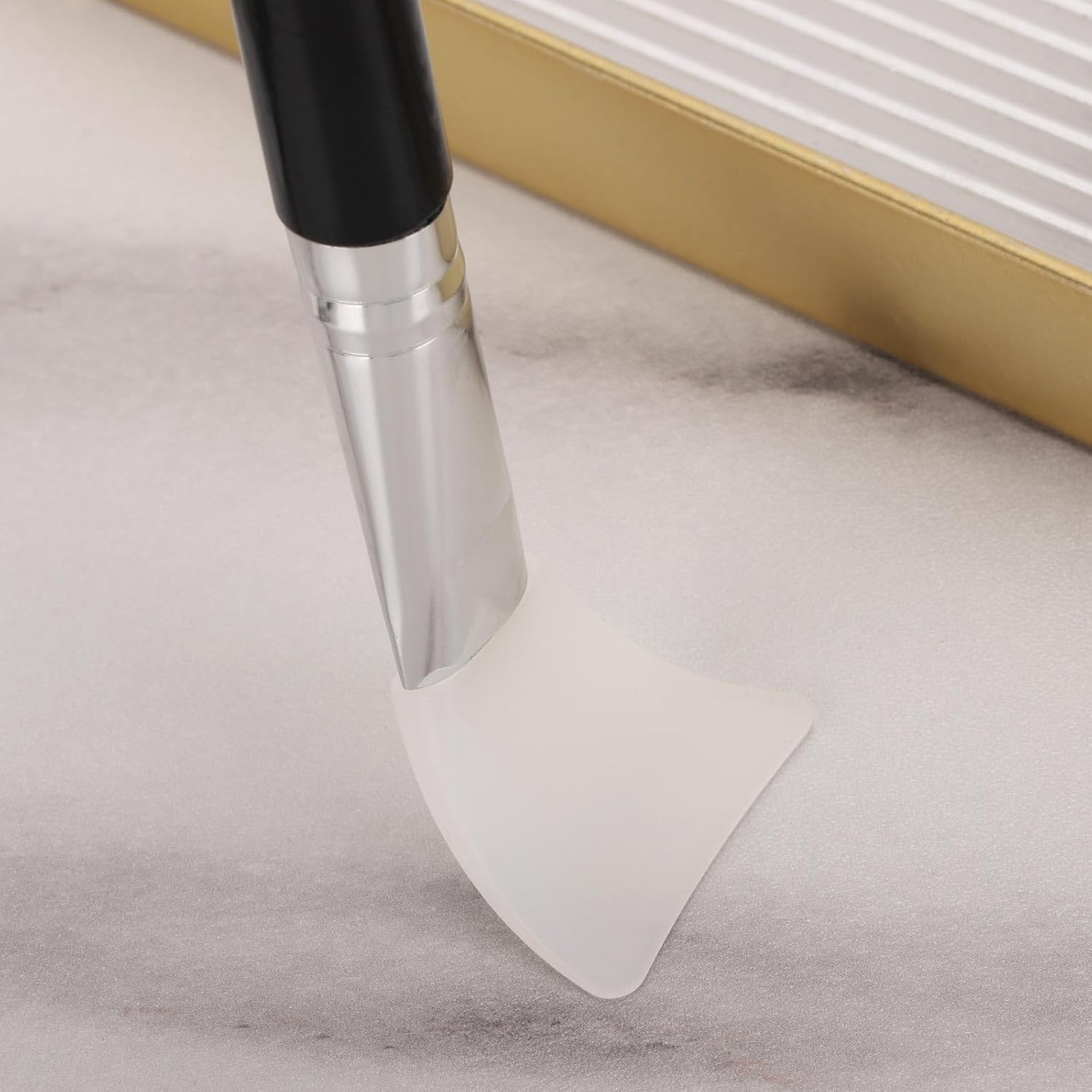 5 Pcs Silicone Face Mask Brush Set, Multi-Head Shapes Face Brush, Face Mask Applicator for Cream, Mud, and Gel Masks image number 5