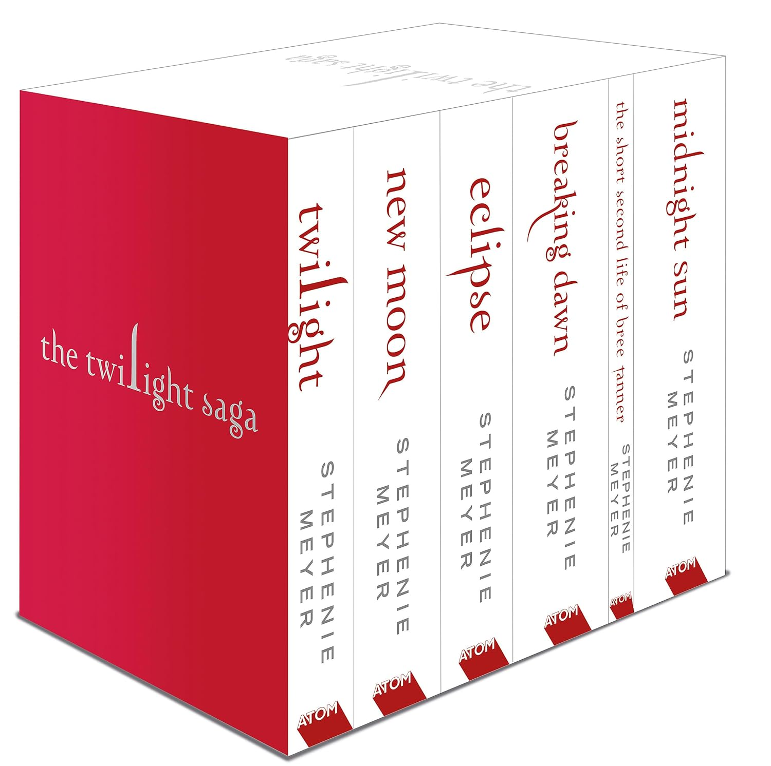 Twilight Saga 6 Book Set (White Cover) image number 1