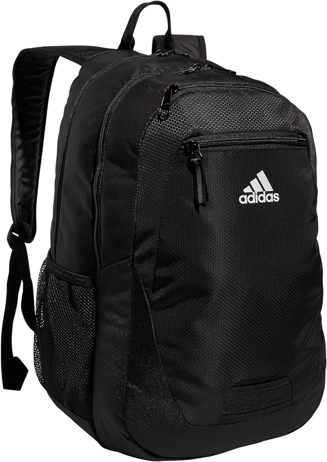 Adidas Foundation Backpack (38L) Durable Large Athletic Student Laptop Book Bag for Boys/Girls, Adi