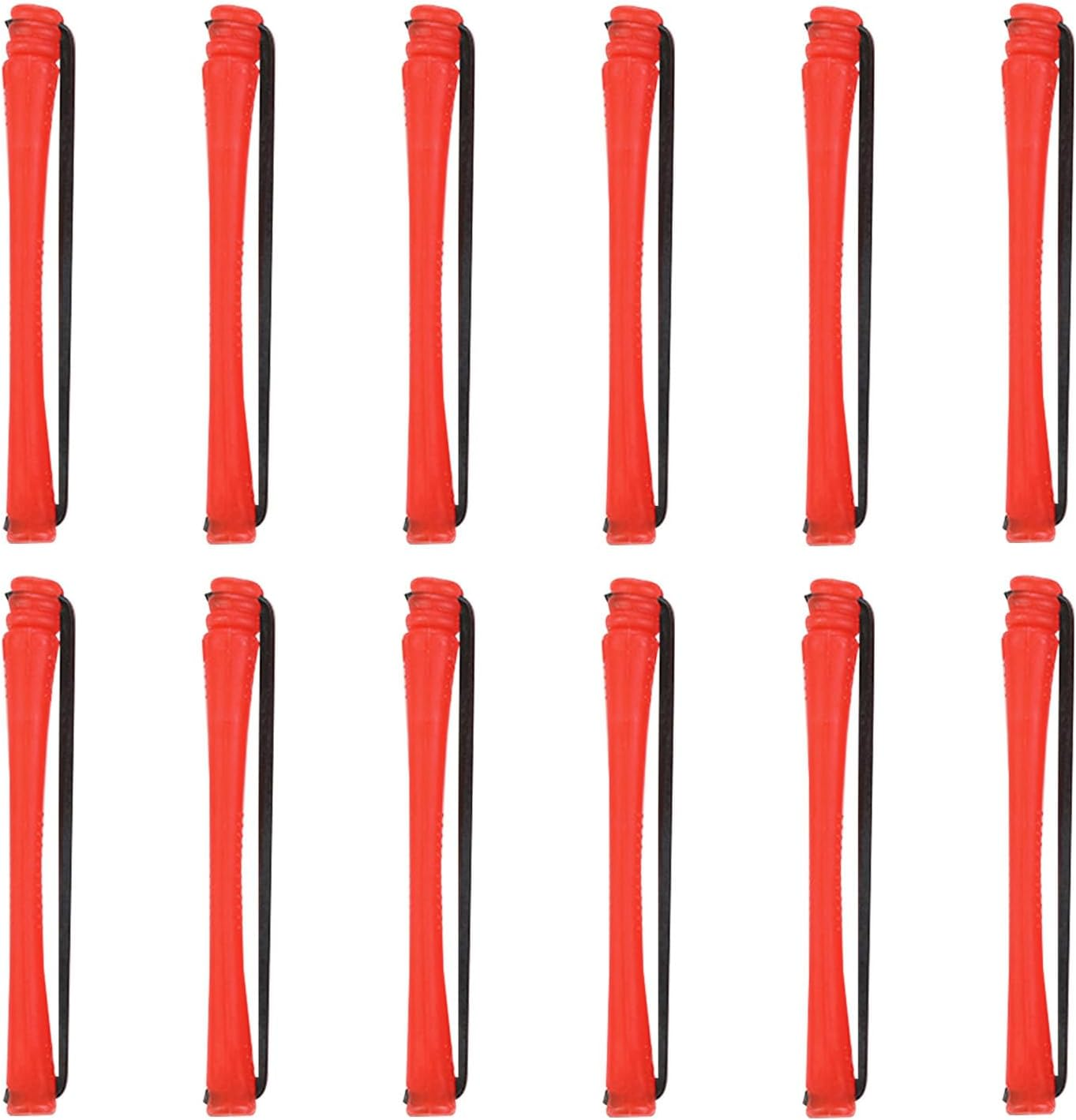 Heat Free Curlers, Heat Free Curling Rod - 12X Curlers for Long Hair with Elastic Bands | Portable Heatless Styling Tool for Women Home Use And image number 1