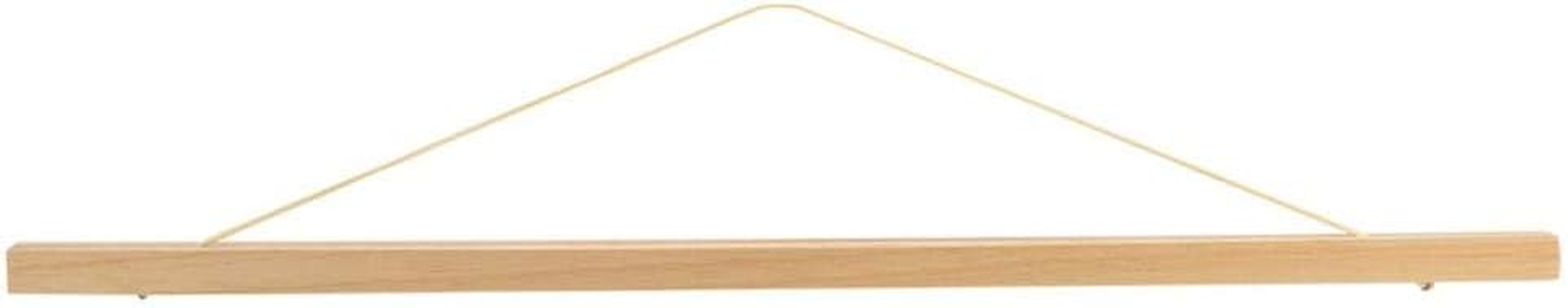 Poster Hanger, Modern Magnetic Wooden Photo Picture Frame DIY Poster Scroll Prints Artwork Hanger Wall Art Home Decor Wooden Poster Hanger(60Cm) image number 6