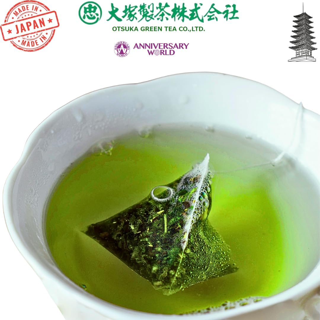 Otsuka Green Tea Co - Deep Steam Sencha Green Tea Bags 2,5G&times;15Bags - Loose Leaf Green Tea Bag image number 4