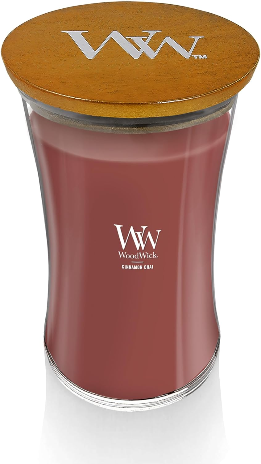 Woodwick Cinnamon Chai Jar Candle, Large image number 4