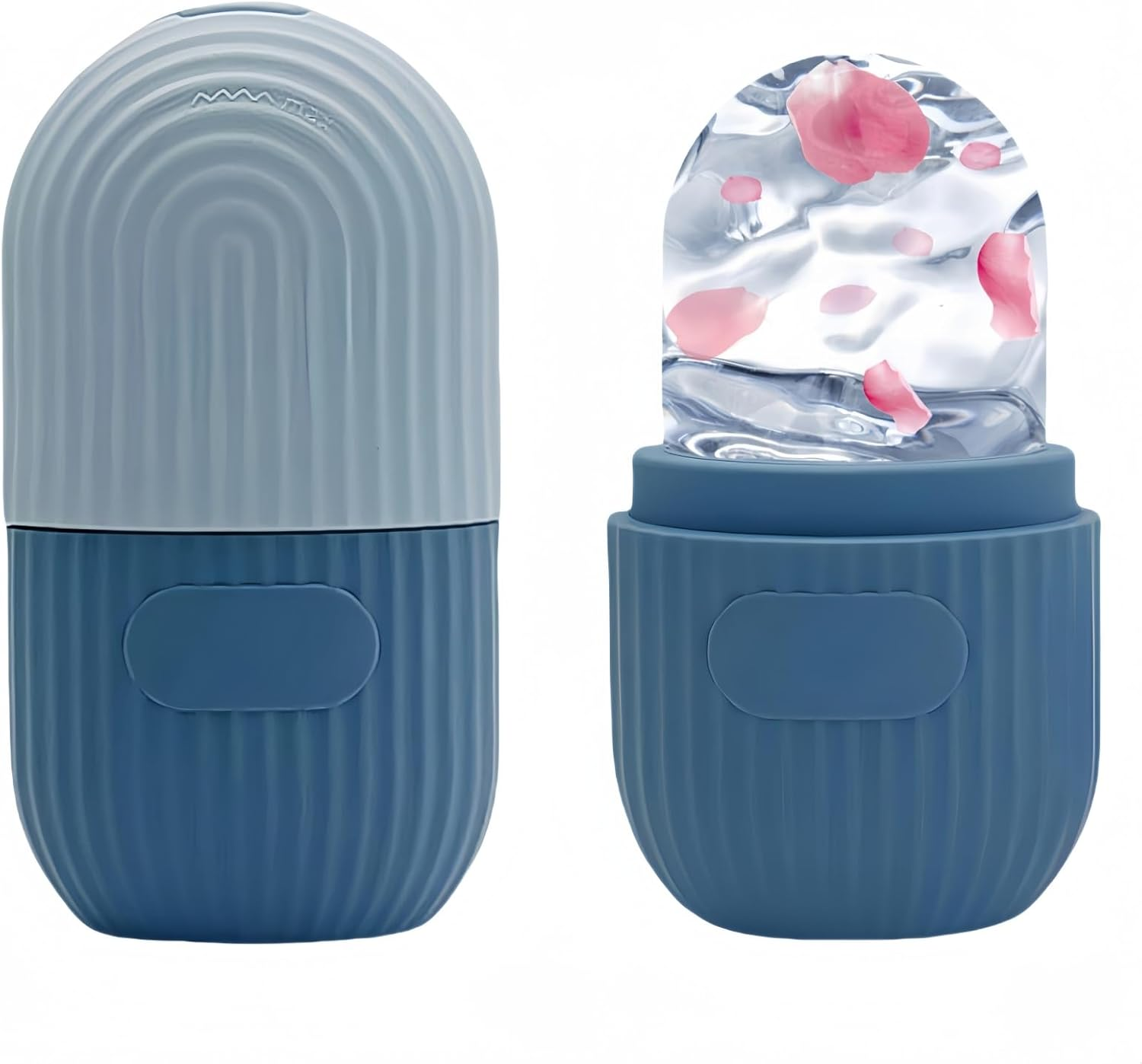 Castaic Ice Face Roller, Food-Grade Silicone Ice Facial Rollers,Remove Dark Circle Pore Fine Lines (Blue) image number 2