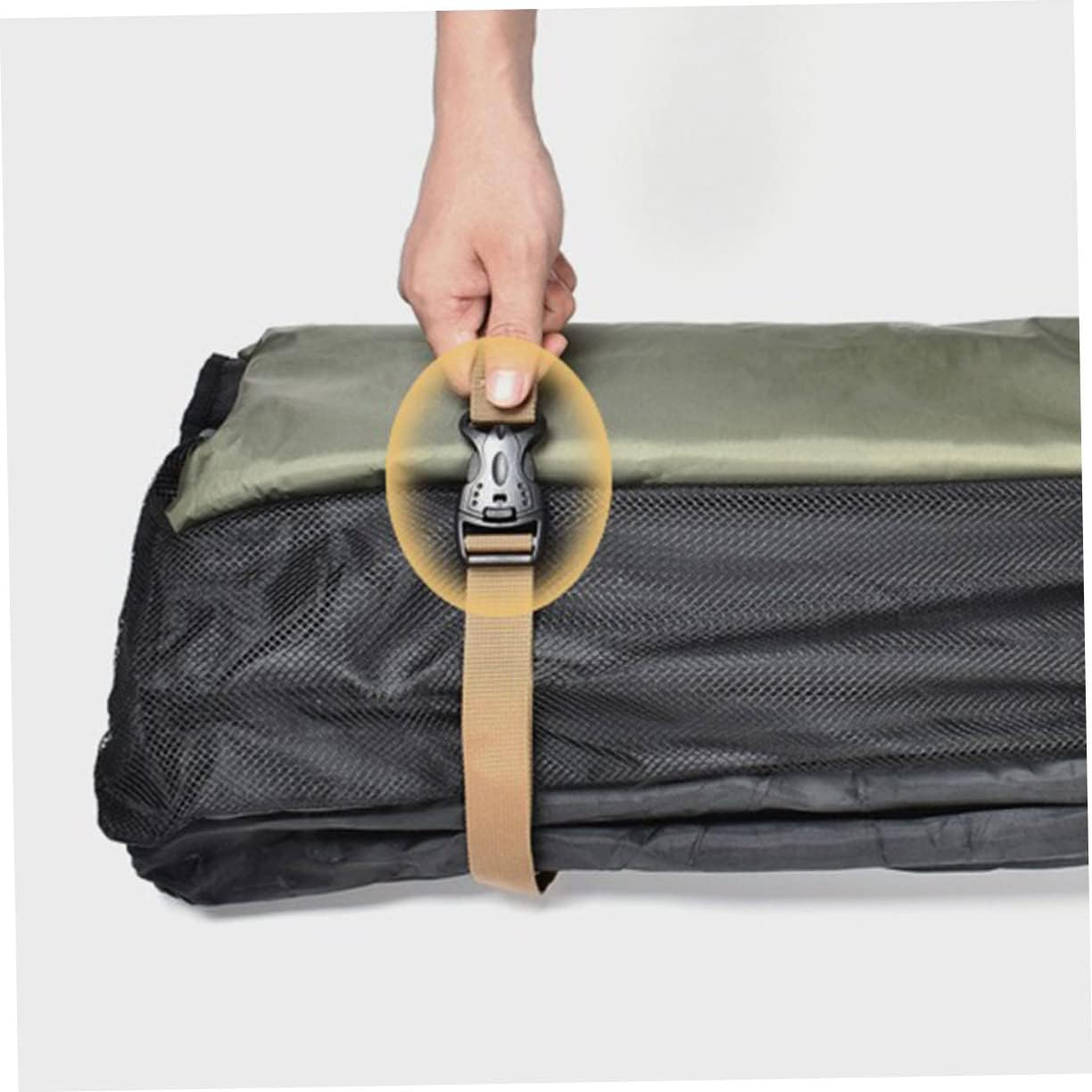 ANDRESLAD 2Pcs Luggage Strap Wear Resistant Camping Storage Straps for Secure Packing Durable Luggage Bands for Travel image number 6