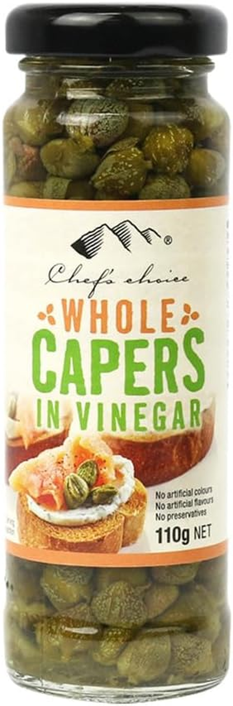 Chef'S Choice Whole Capers in Vinegar 950 G image number 2