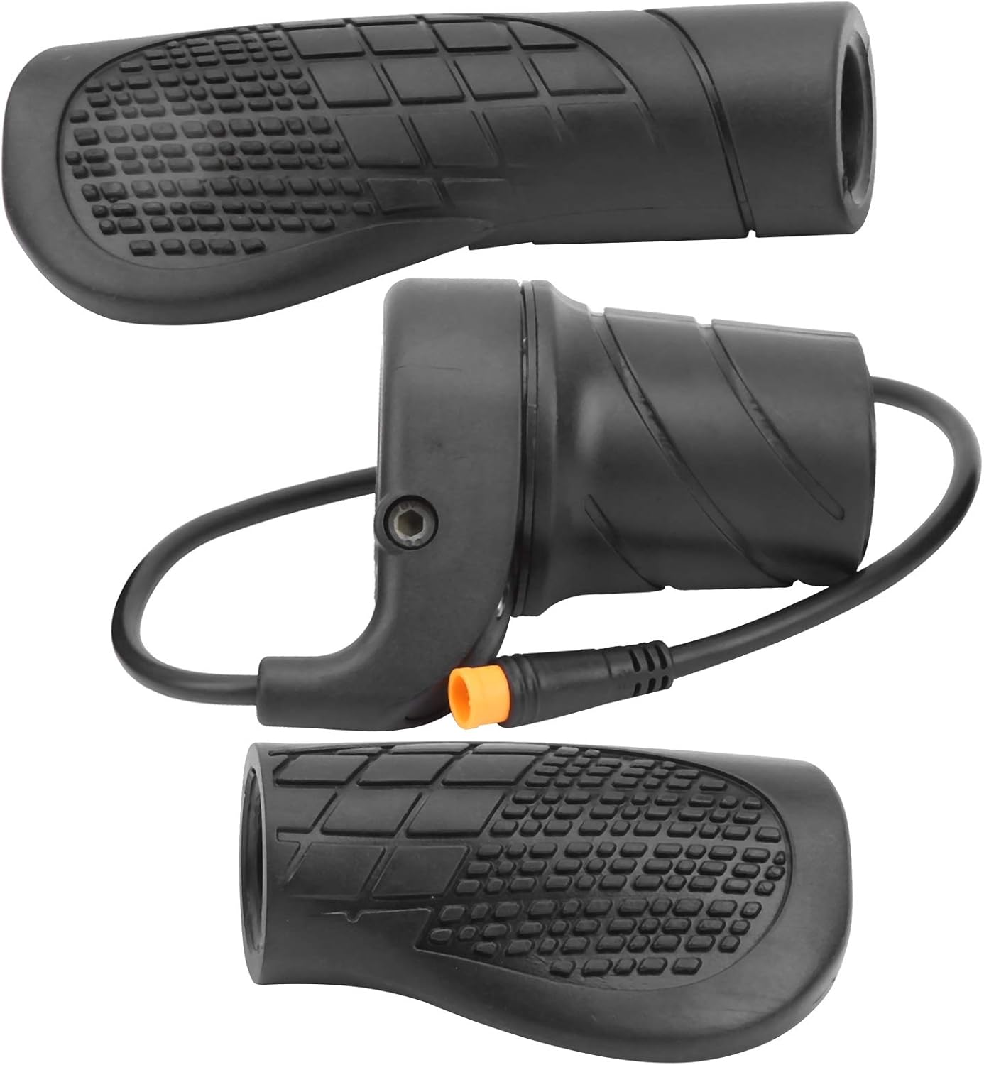 Electric Throttle, Half Twist Throttle Handlebar Grip Twist Speed Throttle E Bike Half Twist Throttle for Electric Bike Bike Scooter Turn Handle Modified Part Waterproof Joint 20X image number 6