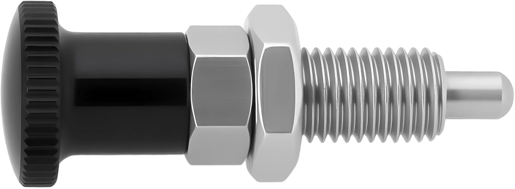 LT Easiyl M8 Reset Type Spring Pin Stainless Steel round Head Spring Indexing Pin Suitable for Mechanical Equipment Fixtures Molds image number 3