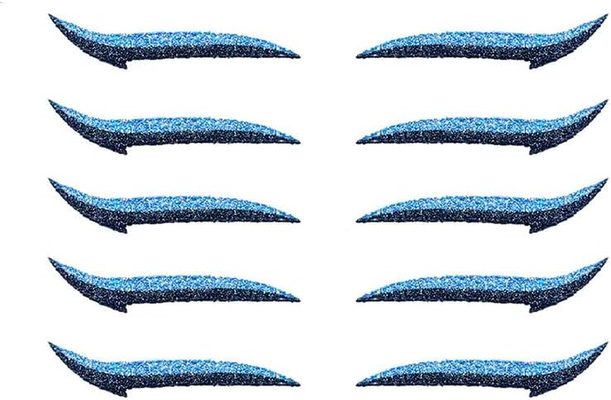 AIMALL Quick-Apply Reusable Eyeliner Stickers - Waterproof Glitter Eye Makeup with Self-Adhesive Design, for Every Occasion, Long-Lasting Cosmetic Eye Enhancers