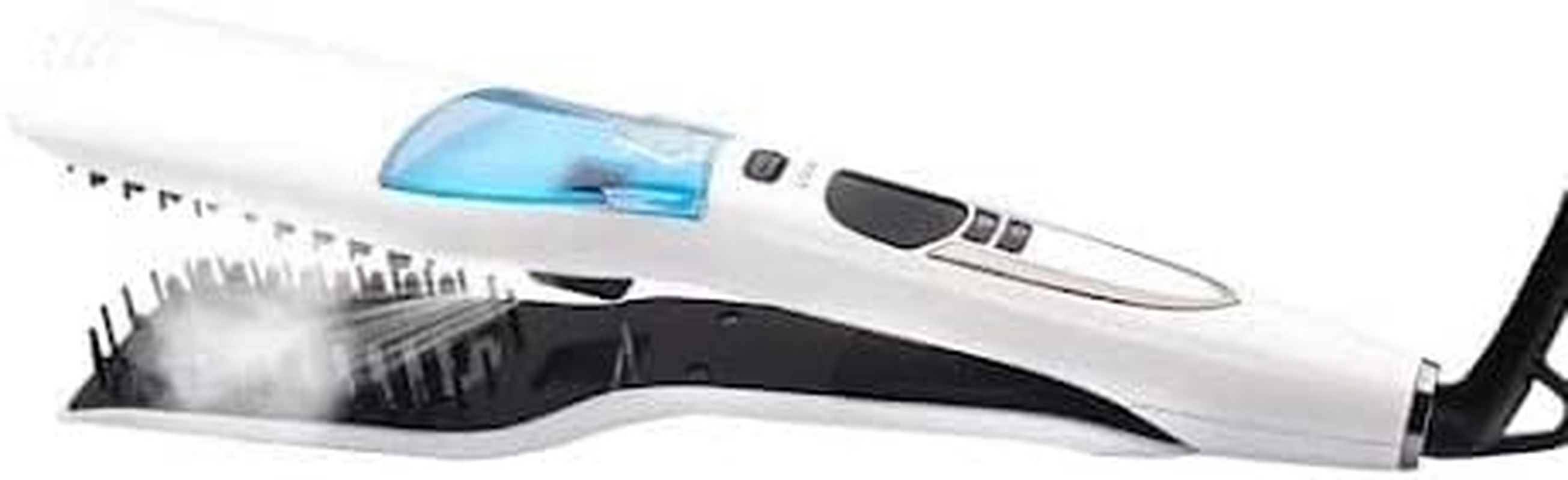 Steam Hair Straightener, Electric Comb, Hot Brush, Professional Flat Iron, LCD Ceramic Coating, Steam image number 2